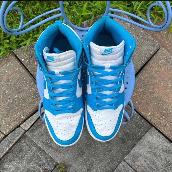 Nike Dunk High Laser Blue Sz10 Mens - Picture 4 of 9